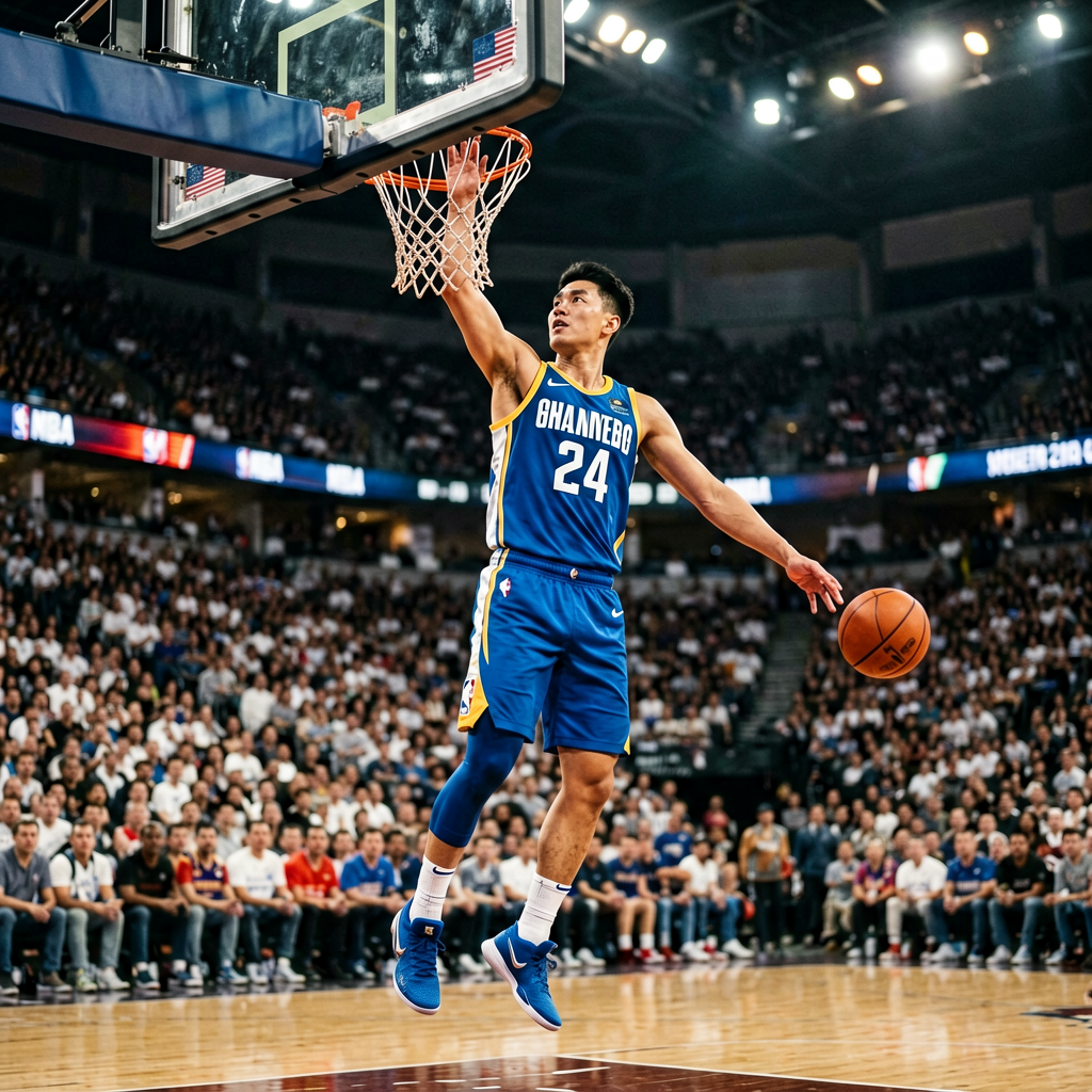 NBA篮球扣篮精彩时刻